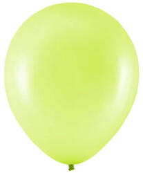 Party Pal Set 20 baloane latex verde lime metalizat 13 cm