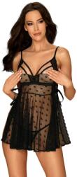 Obsessive Babydoll szett nyitott melltartóval