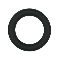EasyToys Szilikon péniszgyűrű, fekete - medium