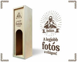  Fotós bortartó doboz (bor-fo-005)