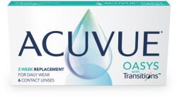 Johnson & Johnson ACUVUE OASYS Transitions (6 buc. ), Dioptrie -2.25, Tip Purtare Bi-lunară, Rază de curbură 8.4 mm