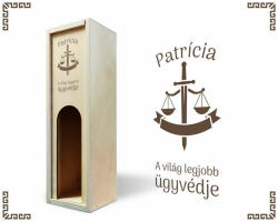  Ügyvéd bortartó doboz (bor-fo-027)