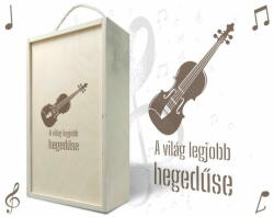 Bortartó doboz - A világ legjobb hegedűse (bor-ze-006)