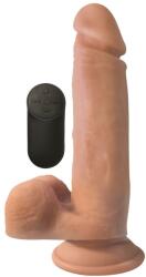 Big Shot Realisztikus vibrátor herékkel Big Shot