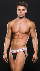 ENVY Alacsony nadrág jockstrap, fekete
