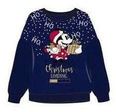 Fashion UK Disney Mickey karácsony gyerek pulóver 3év (85SHU1244B3)