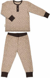 Nuuroo Pijama din bumbac organic pentru copii - Sara - Mixed Leaf - Nuuroo