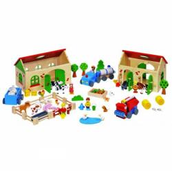 Goki Joc din lemn Ferma animalelor (GOKI58598) - bekid