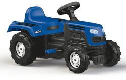 Dolu Tractor de jucarie pentru exterior cu pedale, claxon si spatar Ranchero Dolu Albastru (NBN0008045)