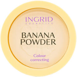 Ingrid Cosmetics Pudra compacta Banana Powder Ingrid Cosmetics, 8 g