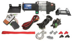 Husar Winch Troliu ATV 3500lbs (1589kg) 12V Cablu de Oțel 12m Husar Winch
