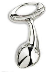  Acél prosztata plug. átmérő: 3, 3cm - diamondsexshop