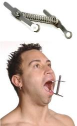  Rugós szájpecek fémből - diamondsexshop