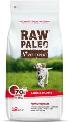 VetExpert Raw Paleo Beef Puppy Large 12 kg pentru catei rase mari, cu vita