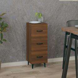 vidaXL Servantă, stejar maro, 34, 5x34x90 cm, lemn compozit (817413) Comoda