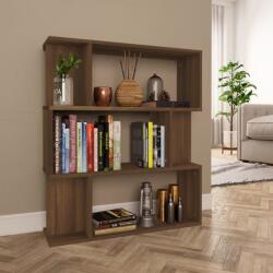 vidaXL Bibliotecă/Separator, stejar maro, 80x24x96 cm , lemn prelucrat (815245) Biblioteca