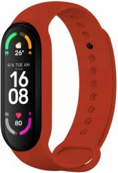 FIXED Szilikon szíj Xiaomi Band 7/ Mi Band 6/ Mi Band 5 okosórákhoz, piros FIXSSTB-989-RD (FIXSSTB-989-RD) - pcx
