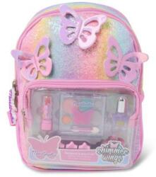 Aquarius Cosmetic Set rucsac si produse cosmetice pentru copii Martinelia Shimmer Wings Bagpack & Beauty (MR30606)