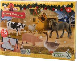 CollectA Calendar de craciun collecta cu figurine pictate manual viata la ferma 84178 (COL84178CB) - bravoshop