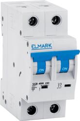 ELMARK NEW SIGURANTA MCB C62N 4A 2P 6kA CURBA B (41604C)