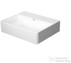 Duravit DURASQUARE 45x35 cm-es bútorral aláépíthető mosdó csaplyuk és túlfolyó nélkül, Wondergliss bevonattal, 07324500701 (07324500701)