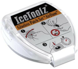 IceToolz 56P6 öntapadós gumijavító folt készlet, 25 mm, 6 db