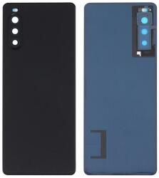 tel-szalk-1929694446 Sony Xperia 10 II hátlapi ház lemez kamera lencse fekete (tel-szalk-1929694446)
