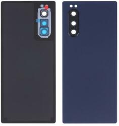 tel-szalk-1929694447 Sony Xperia 5 hátlapi ház lemez kamera lencsével kék (tel-szalk-1929694447)