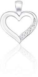 Silver Style Pandantiv din argint inima cu cristale - silvertime - 81,25 RON