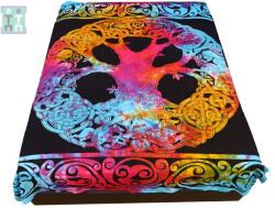  Cuvertura din Bumbac - Pomul Vietii adam si eva- 230 x 211 cm - 1 Buc