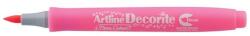 ARTLINE Marker ARTLINE Decorite, varf flexibil (tip pensula) - roz neon (EDFN-F-PK)