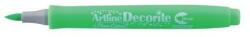 ARTLINE Marker ARTLINE Decorite, varf flexibil (tip pensula) - verde neon (EDFN-F-GR)