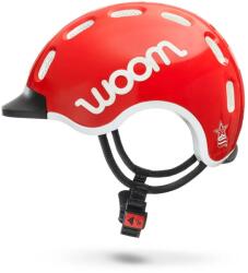 woom - casca ciclism copii - rosu alb (40000000003-red)