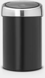Brabantia Touch Bin érintésre nyíló szemetes 3 liter Matt Black - 364440
