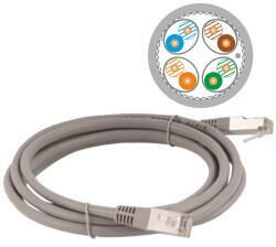 ALANTEC KKS6ASZA2.0 networking cable 2 m Cat6a S/FTP (S-STP) Grey (KKS6ASZA2.0) - vexio