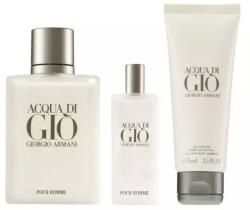 Giorgio Armani Acqua di Gio Pour Homme SET IV. - Eau de Toilette 100 ml+ Eau de Toilette 15 ml + body shampoo 75 ml