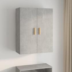 vidaXL Dulap de perete suspendat, gri beton, 69, 5x34x90 cm (812262) Comoda