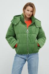 United Colors of Benetton geaca femei, culoarea verde, de iarna 9BYY-KUD1UE_91X