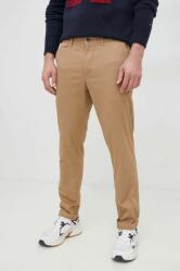 Sisley pantaloni barbati, culoarea bej, drept 9BYY-SPM0H4_80X