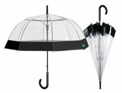 Perletti Umbrela Dama Automata Forma Cupola Cu Margine Neagra - Perletti (pe26214)