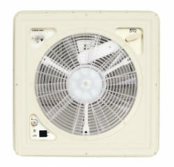 Fiamma Trapă 40 x 40 Fiamma "Turbo Vent " cu ventilator si termostat manual (Selecteaza varianta: capac alb opac)