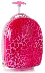 HEYS 2 kerekű ABS bőrönd - Pink leopárd mintás (13136-3041-00)