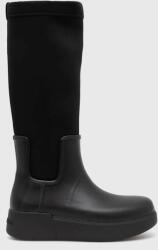 Calvin Klein gumicsizma Rain Boot Wedge High fekete, női - fekete Női 39