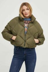 Answear Lab rövid kabát női, zöld, téli, oversize - zöld S/M