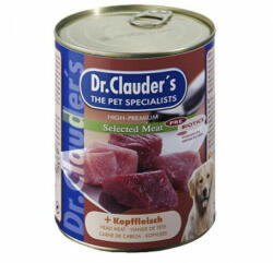Dr.Clauder's Dog Selected Meat Fejhúsos konzerv 800g