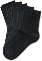 Tchibo 5 pár női zokni, fekete Fekete 39-42