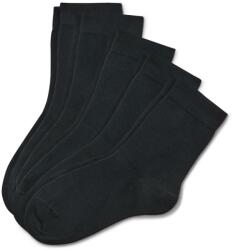 Tchibo 5 pár női zokni, fekete Fekete 35-38