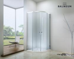 Balneum Royal íves zuhanykabin 6mm-es nano vízlepergető üveggel, 80x80 cm (BL-503-80)