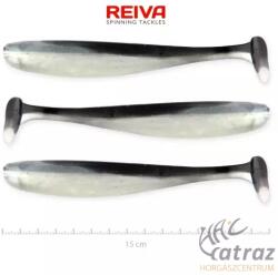 Reiva Flash Shad 15cm Fekete-Szürke Műcsali 3 db/csomag - Reiva Gumihal (9903-153)