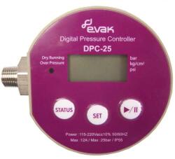 Evak DPC-25 digitális nyomáskapcsoló 230V max. 1, 5kW